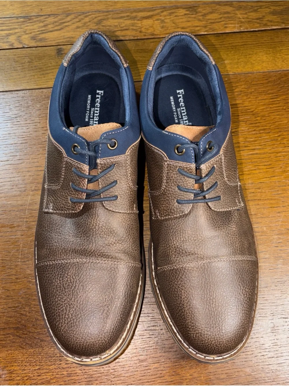 Men's Freeman Oxford Shoes Professional Dress Size 12M